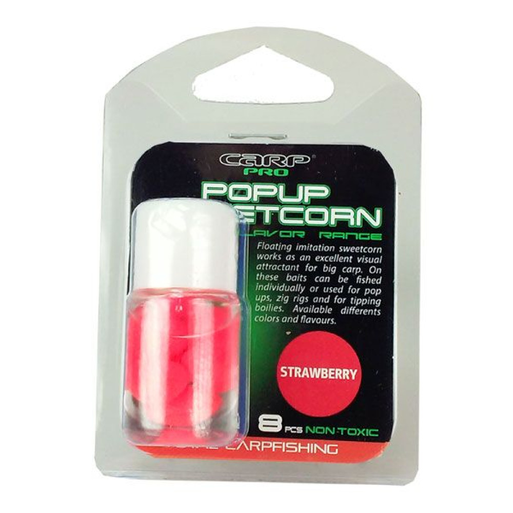 BOTTLE CORN-BRIGHT RED-STRAWBERRY (8pcs) 