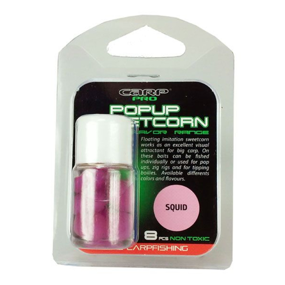 BOTTLE CORN-BRIGHT PURPLE-SQUID (8pcs) 