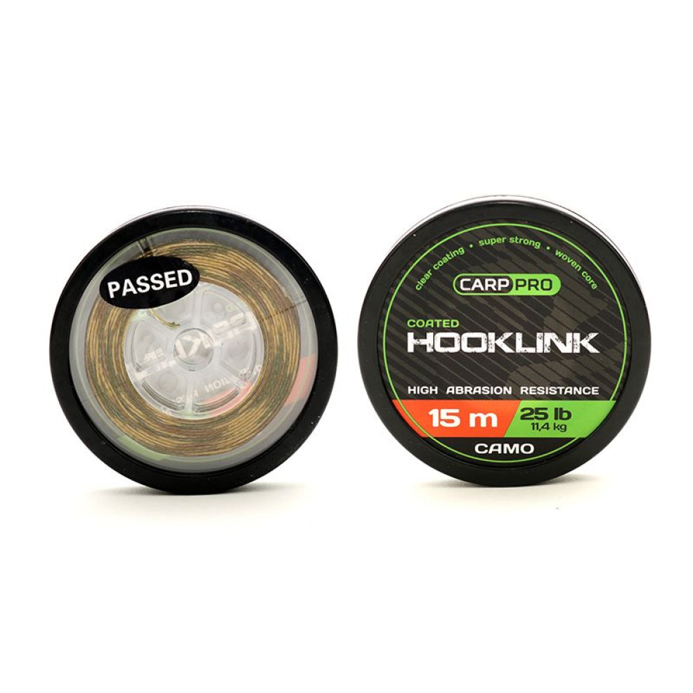 FIR SOFT COATED HOOKLINK CAMO 15m 25 Lb 