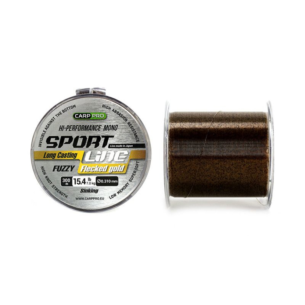 FIR SPORT LINE FLECKED GOLD 0.310MM 300M 7KG 