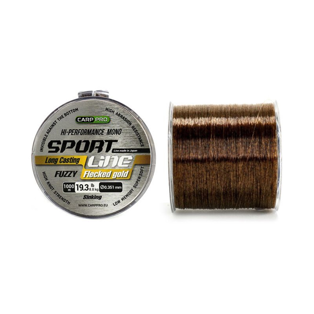 FIR SPORT LINE FLECKED GOLD 0.335MM 1000M 7.8KG 
