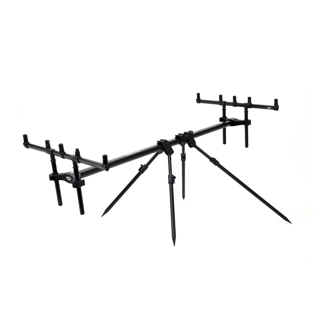 ROD POD D-CARP 3/4 LANSETE 4 PICIOARE  NEGRU ALUMINIU 