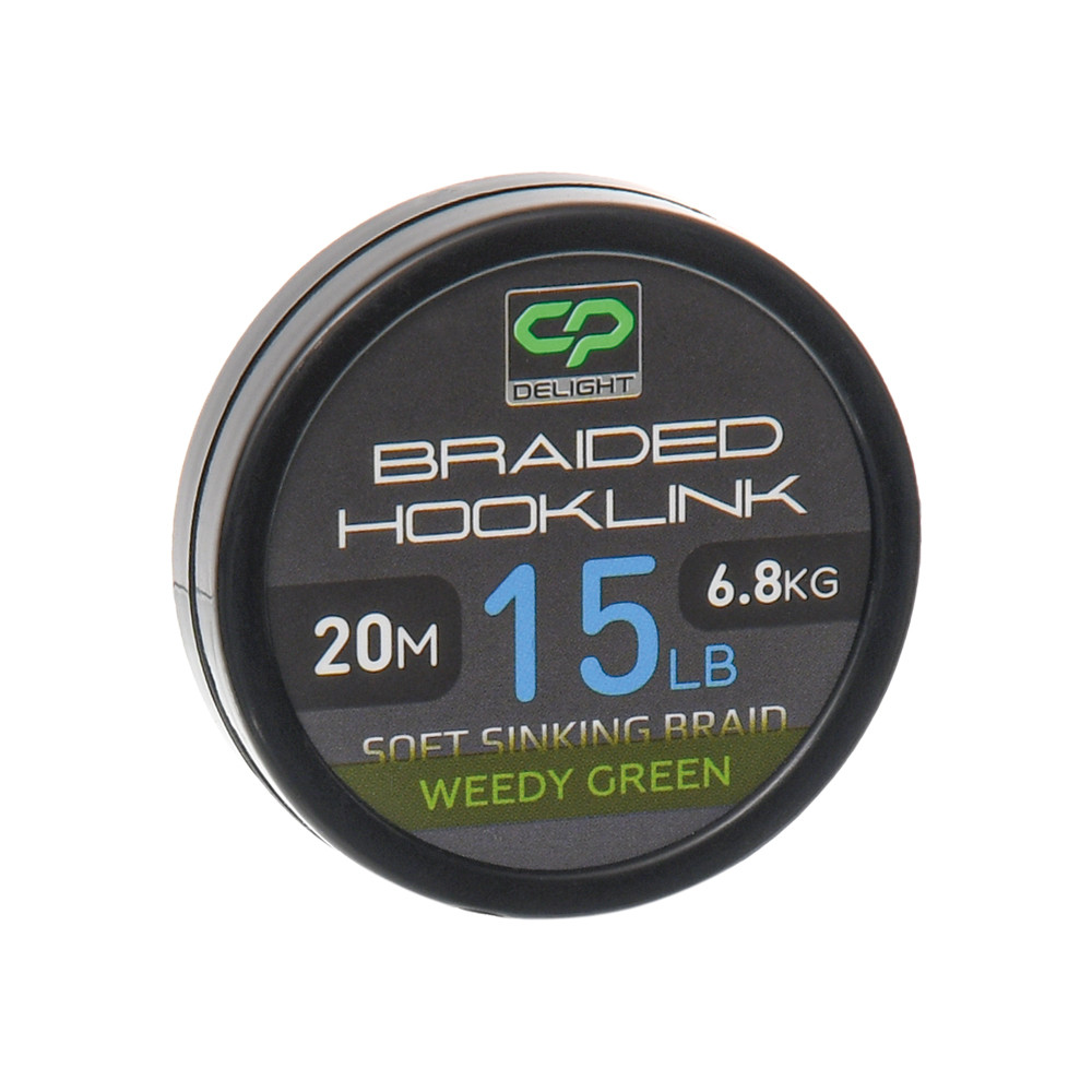 FIR DELIGTH HOOK LINK WEEDY GREEN SOFT SINKING 20m 10Lb 