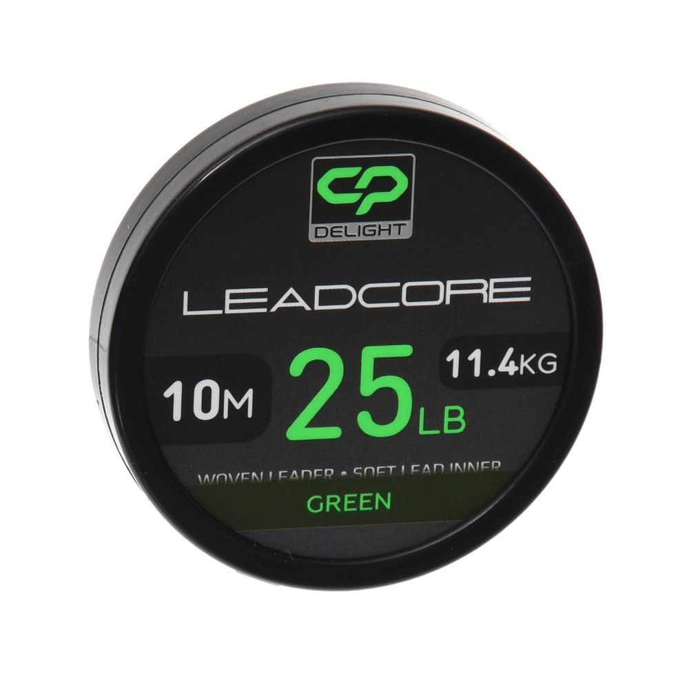 FIR Leadcore DELIGTH GREEN 25Lb 10m 