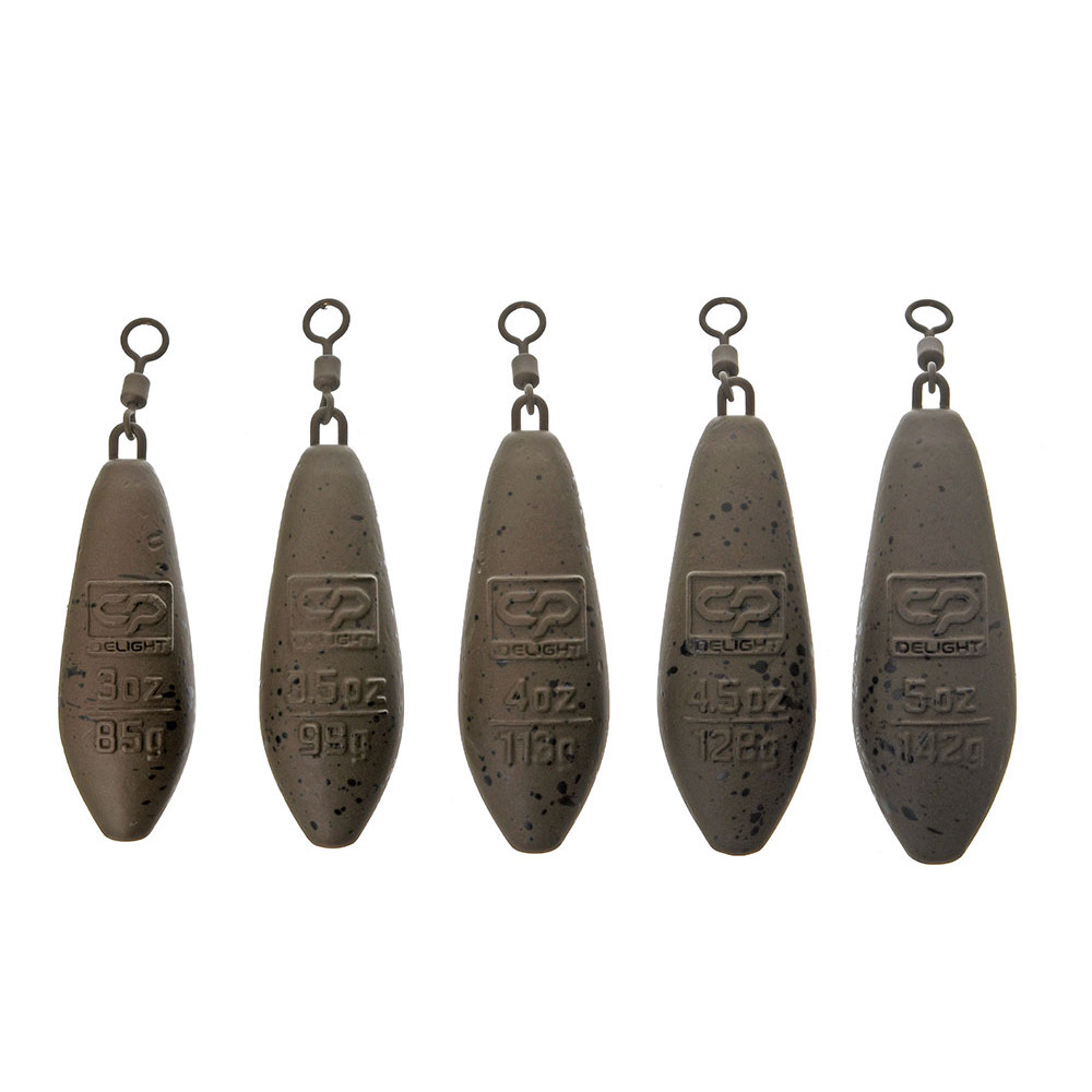 DELIGHT PLUMB TOURNAMENT CAST SWIVEL LEAD 5.0OZ/142G 