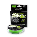 FIR ATTACK SPINBRAID X8 150M 0.12MM FLUO GREEN 