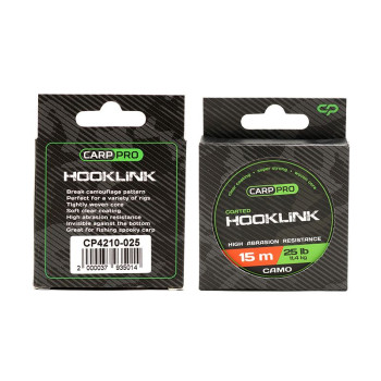 FIR SOFT COATED HOOKLINK CAMO 15m 25 Lb 