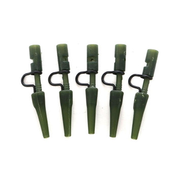 CLIP PLUMB PIERDUT METALIC - 5 BUC 