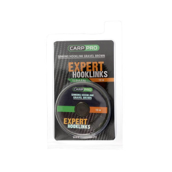 FIR SINKING HOOKLINK GRAVEL BROWN 10m 10 Lb 