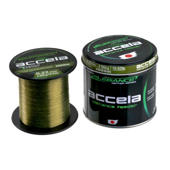 FIR ACCELA DISTANCE FEEDER OLIVE 1000m 0.32mm 