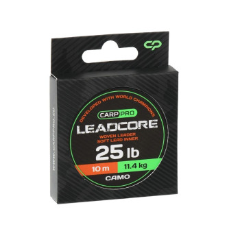 FIR Leadcore Camo 25Lb 10m 