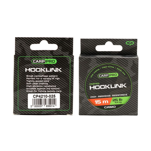 FIR SOFT COATED HOOKLINK CAMO 15m 15 Lb 