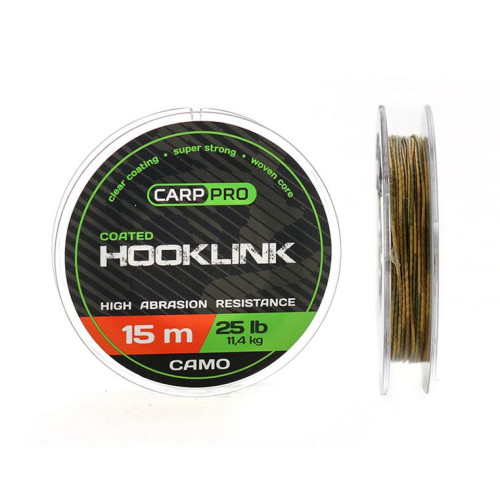 FIR SOFT COATED HOOKLINK CAMO 15m 25 Lb 
