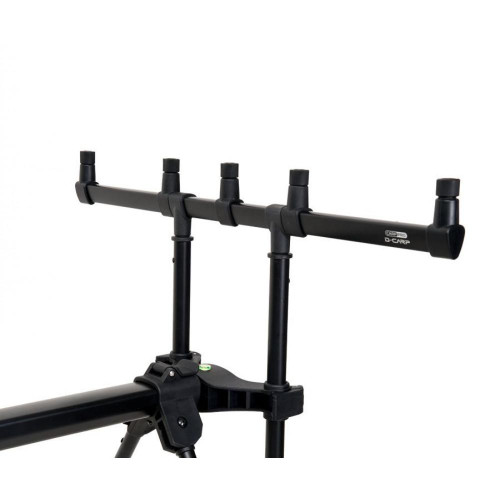 ROD POD D-CARP 3/4 LANSETE 4 PICIOARE  NEGRU ALUMINIU 