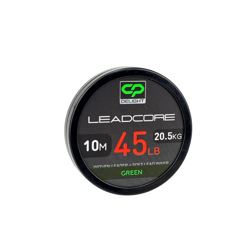 FIR Leadcore DELIGTH GREEN 45Lb 10m 