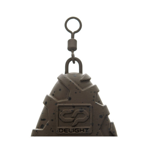 DELIGHT PLUMB FLAT PEAR SWIVEL LEAD 3.5OZ/99G 