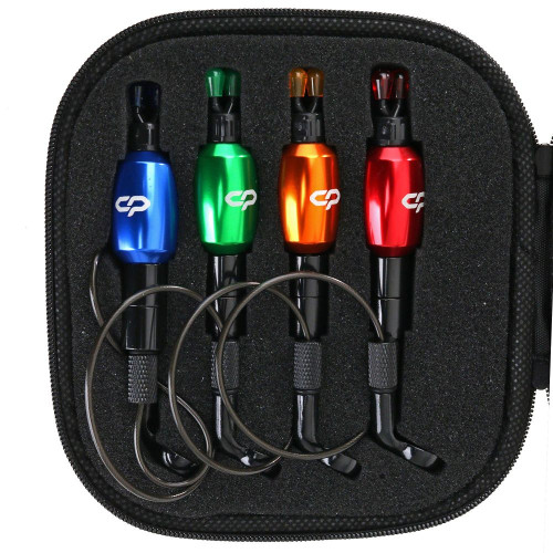 SET HANGER HARPAX 4 buc. (R+G+B+Y), + greutati 2x9gr 